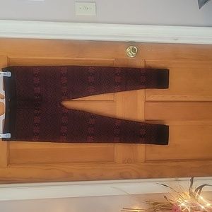 Women's lined stretch pants.